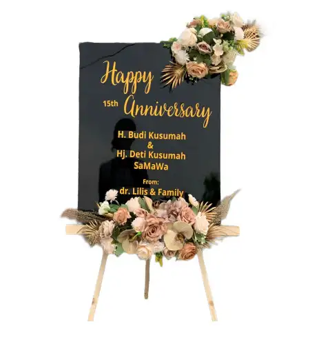 Papan Bunga Akrilik Pule