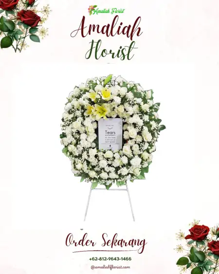 Krans Bunga Duka Pule