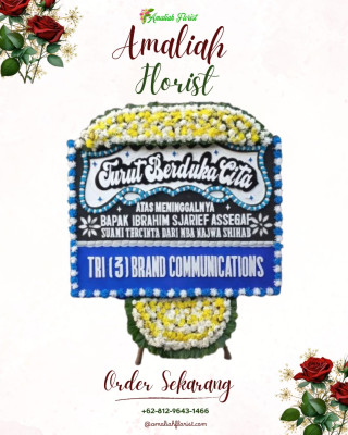 Papan Bunga Duka di Pule